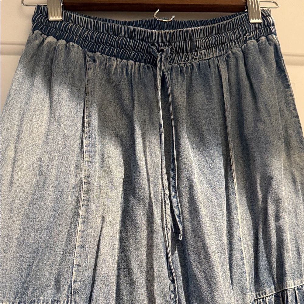 Mustard Seed Light Blue Flare Jeans - Picture 3 of 4